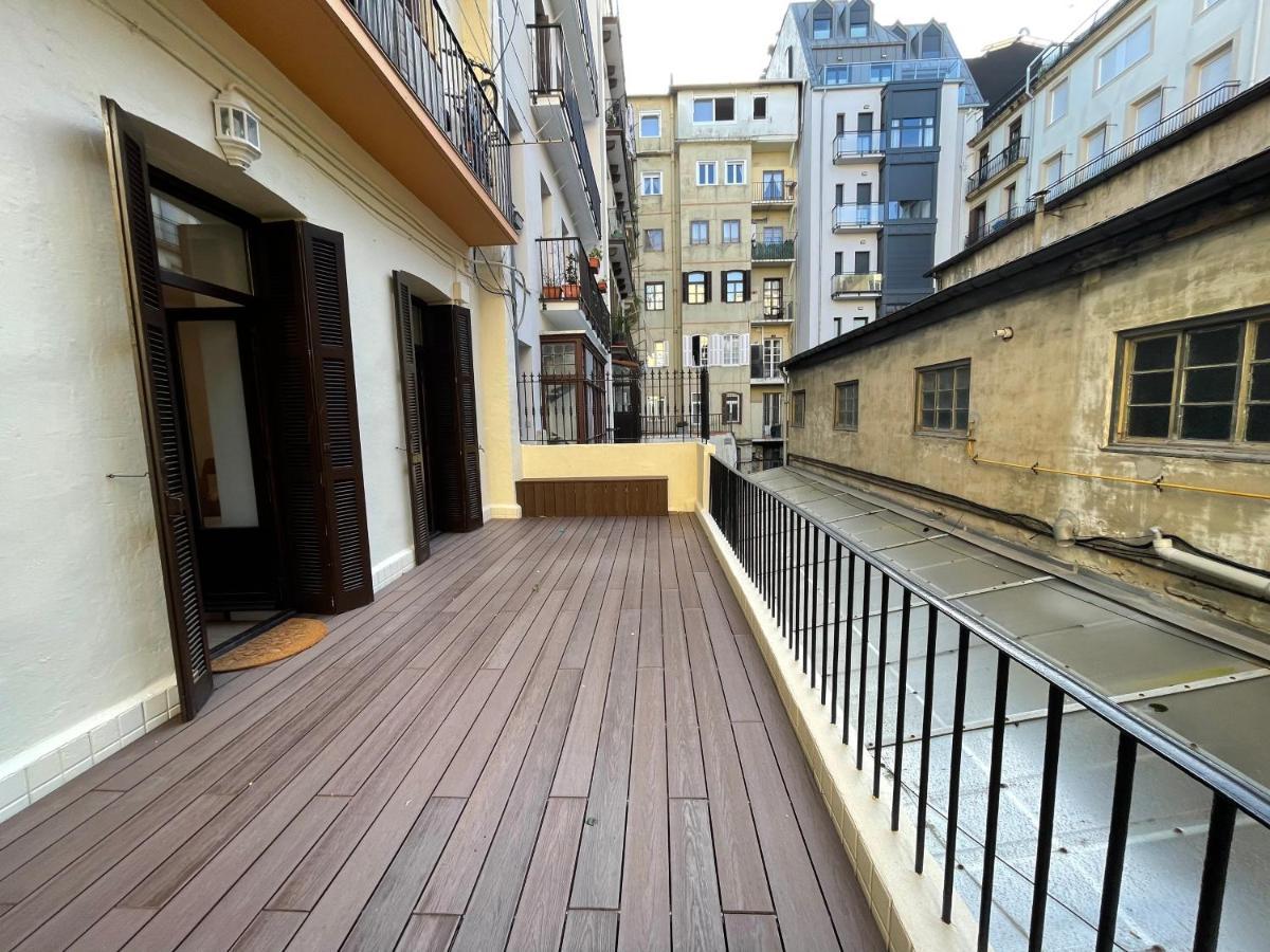 Churruca Apartment With Terrace San Sebastián Exterior foto